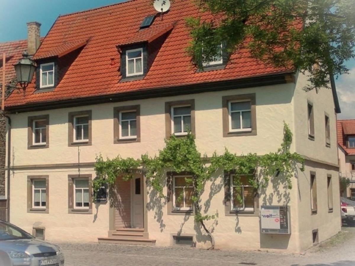 Ferienwohnung Haus Gaenseplatz Volkach Exterior photo